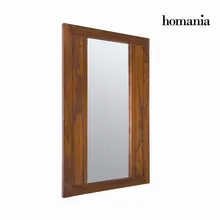 Зеркало Mindi Wood(110x70 см)-коллекция шоколада от Homania BigBuy Home