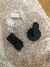 SUS304 ganchos negros para el baño, colgador de cocina de acero inoxidable, gancho de pared para llaves, abrigo, toalla gancho bata, gancho para el baño