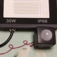 Flood-Light Led-Reflector Motion-Sensor Exterior Ip65 Waterproof 100W 220V 50W 30W 
