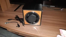 Fuente de alimentación USB, caja de bobinado de reloj mecánico negro, agitador de Motor, Mini soporte para bobinadora de reloj, mostrar el almacenamiento de joyas, Organizador
