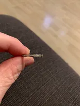 INZATT-Anillo redondo minimalista de plata de ley 925 con circón, accesorios sencillos, joyería fina bonita, 2019