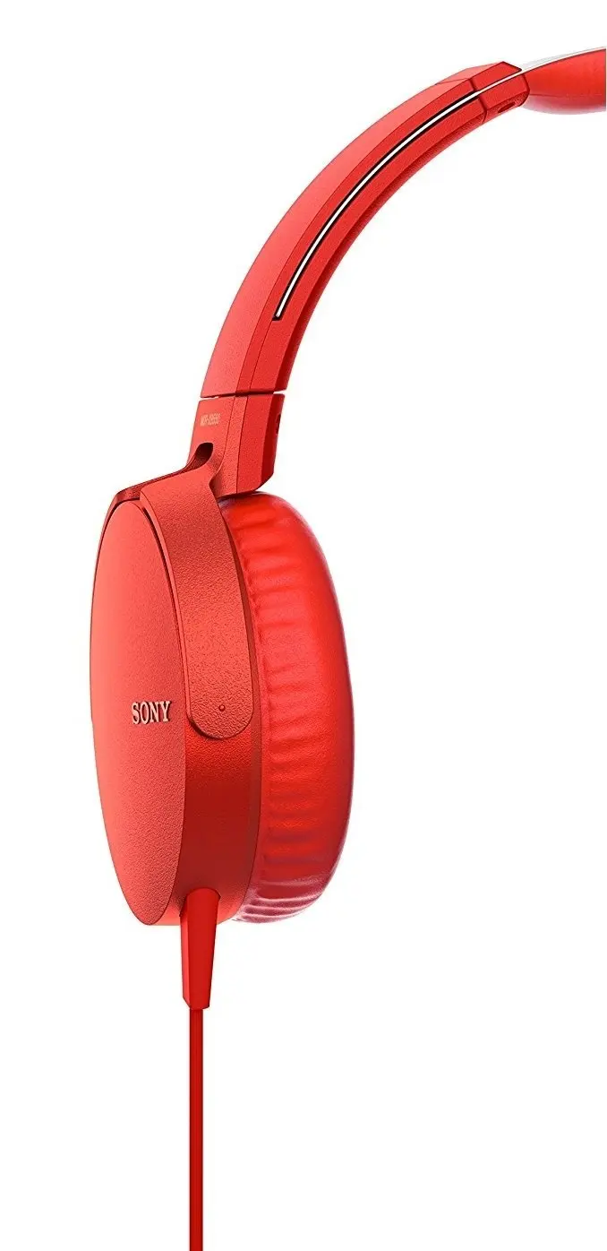 Наушники Sony MDR-XB550AP Red