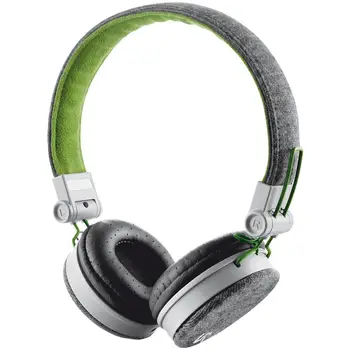 

Headphones with microphone Fyber gray color/VerdeTRUST13.5