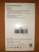 SSD Case Disk-Box Ssd-Adapter PCIE NGFF Nvme Enclosure Type-C Ugreen M2 Sata-M/b-Key