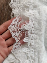 Pelele con diseño de encaje liso para bebé niña, ropa para bebé recién nacido, mono de manga acampanada con diadema de una pieza