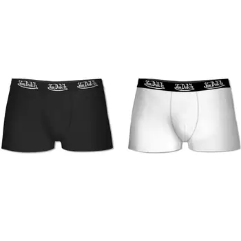 

VON DUTCH pack 2 men's boxer shorts in basic colors