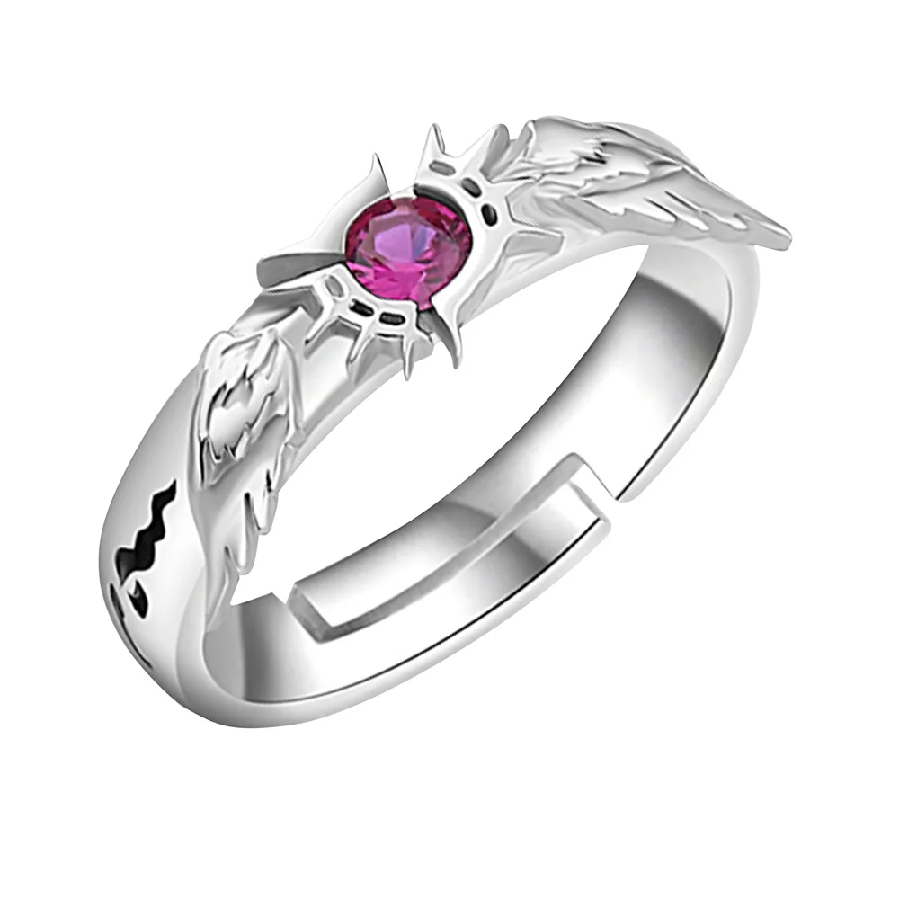 Inademen Bedachtzaam Waarnemen Twinkanime No Game No Life Jibril Zero “all 2” S925 Silver Ring For Men  Cosplay Accessories High Durability Adjustable Ring - Rings - AliExpress