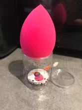 Esponja de maquillaje cosmético, corrector en polvo, juego de licuadora, esponja de base de maquillaje en húmedo, herramienta cosmética más grande, esponja de maquillaje