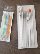 ROSALIND uña cepillo para todos cepillo para manicura de uñas de Gel polaco pintura pluma que puntea Gel barnices Kit de herramientas plumas de manicura