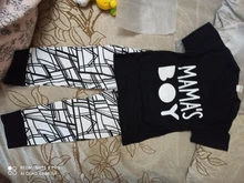 Conjunto de ropa de algodón para recién nacido, camiseta de manga corta con estampado de letras, pantalones informales, trajes para niños pequeños