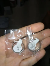 Anillos de acero inoxidable para hombre y mujer, anillo de titanio