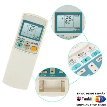 

Remote control for Daikin ARC433A1 ARC433A21 ARC433A70 ARC433B70