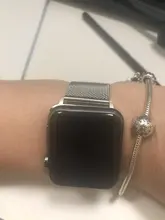 STJ-Correa de reloj Milanese Loop de acero inoxidable para Apple Watch, Series 1/2/3 42mm 38mm, correa de pulsera para iwatch serie 4 40mm 44mm