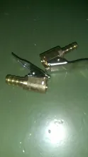 Adaptador de boquilla de rosca para bomba de aire de coche, Clip de cabeza de conversión rápida, herramientas generales automáticas, 1 ud.