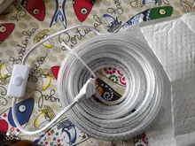 Led-Strip-Light Switch Garden Outdoor Flexible High-Brightness Waterproof 2835 220V 120leds/m