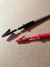 Alligator Clip Lead-Cable Multimeter Crocodile-Adapter Banana-Plug Pen-Test Insulated