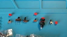 Switch-Dip Tactile Momentary Push-Button Mini 6x6mm-Panel 6--6--4.3mm PCB 8mm-25mm 4pin