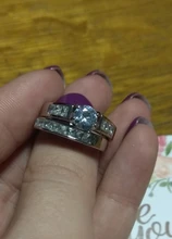 Modyle 2020 nuevo plata Color AAA CZ piedra anillo bisutería mujer joyería de moda Bijoux de cristal de los anillos de boda para las mujeres