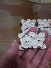 KAK-Manijas para cabinete de cocina, conjunto de mangos de zinc en aleación de marfil, ideal para puerta de alacena, cajón, perillas, muebles de moda europea, equipo de manijas