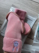 Zapatos de nieve cálidos para niños, calcetines bordados, calcetines gruesos cepillados, botines para bebés y niñas, suelas blandas