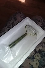 Cara Natural masajeador Guasha Jade rodillo raspador de herramientas de cuidado para la piel Facial de masaje Microniddle limpiador Facial cuidado de la piel