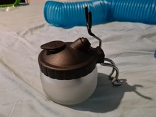 Soporte de botellas estabilizador para limpieza de aerógrafo, estación de pintura, filtro de botellas de vidrio, compresor esmerilado, juego opcional A-C