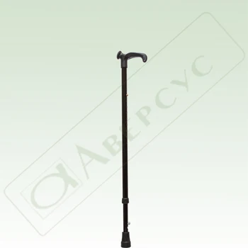 

Арт.22ута. Walking stick base, aluminum, adjustable height, oops, with anatomical handle, button height adjustment.