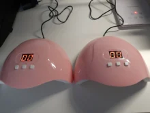 Secador de uñas portátil de 54W, lámpara UV LED de 30/60/90s, con temporizador, Cable USB, para uso doméstico, herramienta de lámpara de uñas de Gel UV