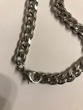 Pulsera de cadena cubana para hombre y mujer, brazalete clásico de acero inoxidable, 3/5/7mm de ancho, regalo de joyería, nueva moda, 2020