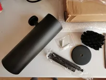 Toilet-Brush-Holder-Set Wall-Mounted Cleaning-Storage Bathroom Black 304-Stainless-Steel