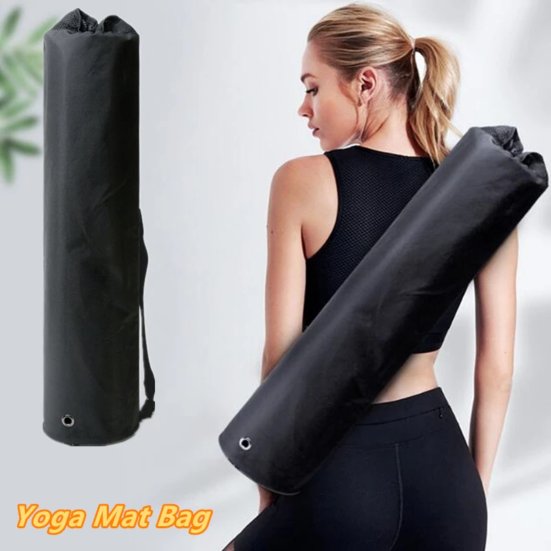 Fitness Bag Yoga Mat Yoga Pilates Mat Bag Gym Gym Bag Black Yoga
