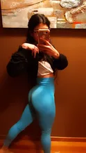 Las mujeres Legging salud Sexy Leggings a correr sin polainas gimnasio cintura alta Leggins Mujer