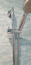 Shower-Head-Holder Slider-Bar-Height Hand-Held Adjustable Aqwaua for 19-25mm 