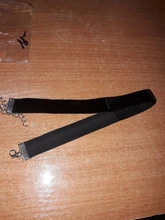 De moda de terciopelo negro gargantilla collar cuerda de terciopelo declaración collar estilo punky de joyería de moda para mujer