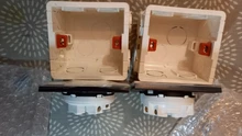 Mounting-Lining-Box Socket Cassette Wall-Switch Wallpad White-Wall for 86--86mm Universal