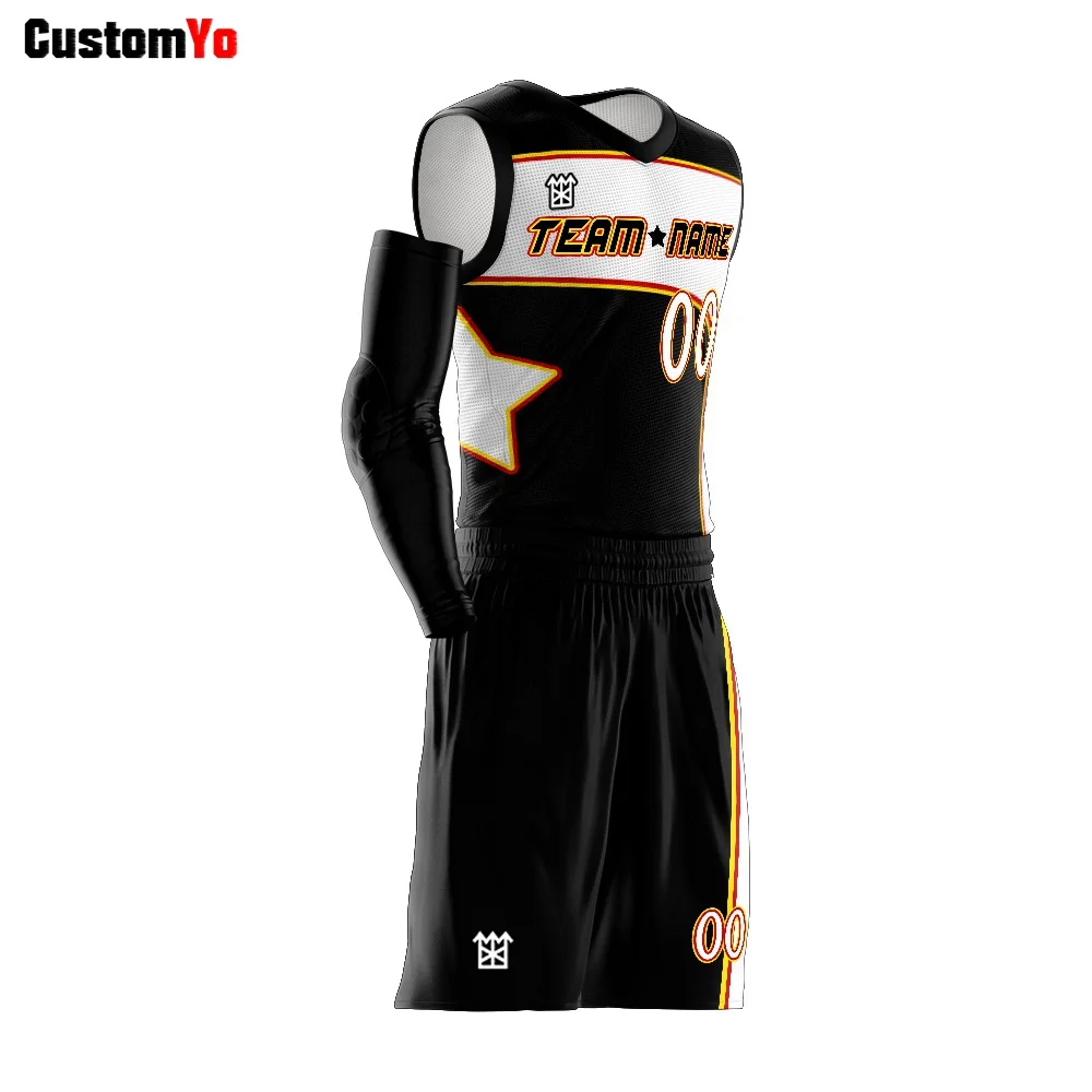 High-Quality Cheap Custom Mesh Blank Wholesale Men Basketball Jersey