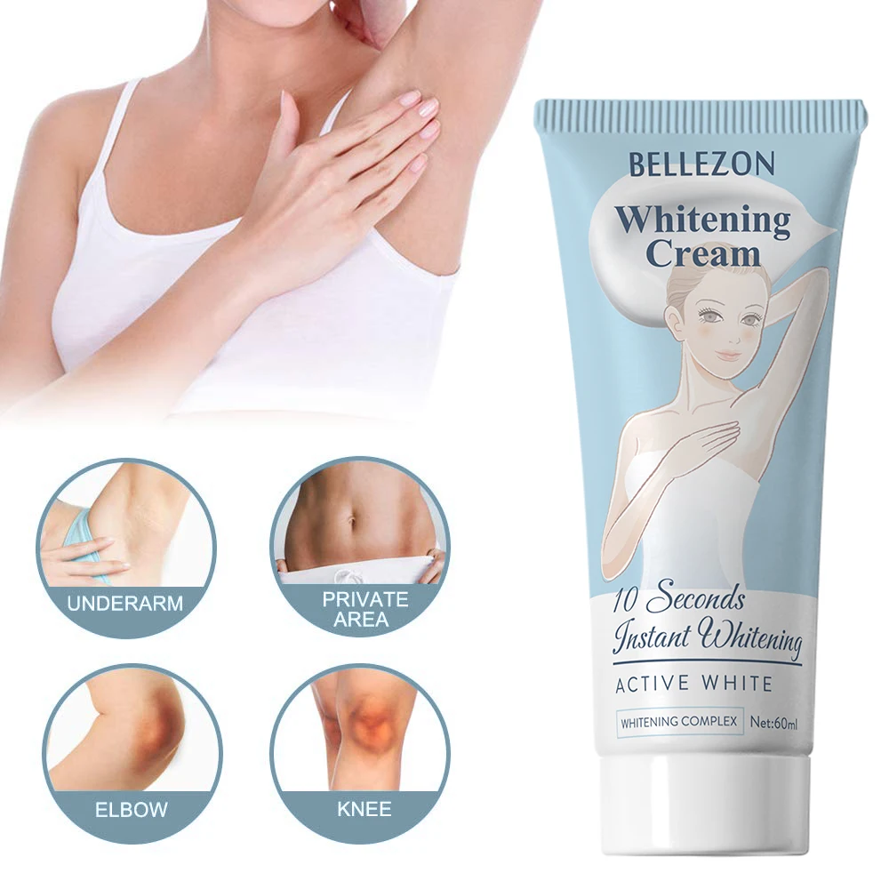 

Skin Armpit Whitening Cream Skin Lightening Bleaching Cream for Underarm Dark Skin Whitening Intimate Body Lotion TSLM1