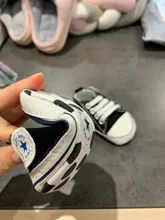 Zapatos sólidos con estrella para bebés, zapatilla de algodón suave antideslizante, suela para recién nacido, primeros pasos, de lona, informales