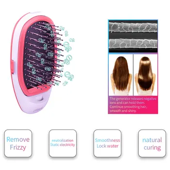 

Laser Anion Massage Comb Electric Wireless Hair Massage Equipment Hair Growth Care Treatment Hair Brush Grow Reduce Hair Loss