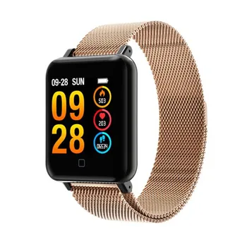 

New M19 Smart Watch Blood Pressure Men Heart Rate Sport Smart Bracelet Pedometer IP67 Waterproof Bluetooth Clock Wristband D5