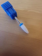 Broca de clavo de cerámica eléctrica para manicura y pedicura, accesorios para decoración de uñas