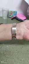 CHRONOS-Relojes de lujo para mujer, pulsera de mano femenina de acero inoxidable con diamantes de imitación, reloj de negocios con movimiento de cuarzo japonés, correa de 200mm, resistente al agua
