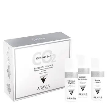 

Set карбокситерапии aravia CO2 oily skin set