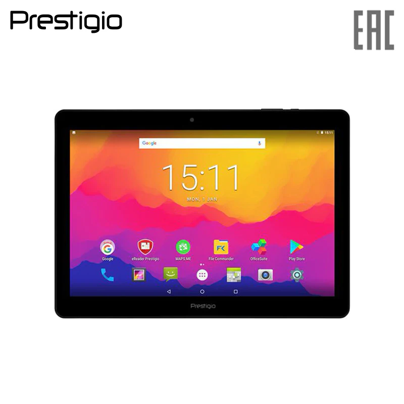 Планшет Prestigio Wize 3161 3G PMT3161_3G_C_CIS SIM 10.1''(800*1280)IPS Android 7.0 1ГБ DDR 8ГБ 0.3МП + 2.0МП 5000мАч |