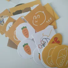 Mohamm-pegatinas bonitas para decoración, papel de álbum de recortes, suministros creativos para Colegio estacionario tela, 40 Uds.