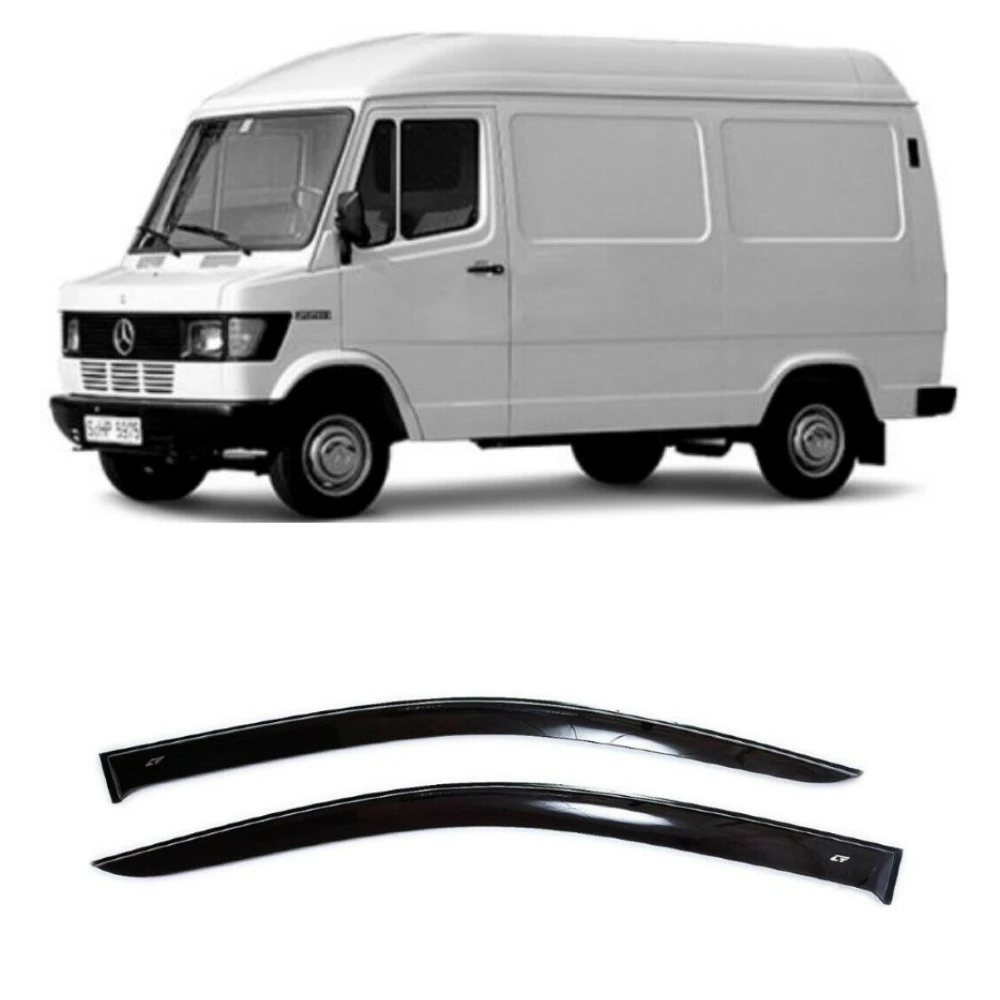 Wind Visor Deflectors Cobra Tuning M30577- Car Ventvisor Door Side - Window Air Guard for Protection Against Snow Sun and Rain Compatible with