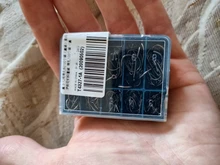 Fishing-Hooks-Set Sea-Tackle Pet-Accessories Carbon-Steel 100pcs/Box Barbed-Carp 10-Sizes