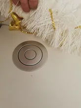 COSWALL para POP 3 hembra 2 puerto de carga USB de la Mesa de cocina toma para escritorio retráctil enchufe de la UE de cuerpo de aluminio de fondo azul