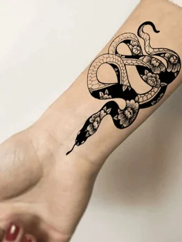 

Snake flowers-3 cm x 3 cm - Mini Square (Set of 2 pcs)