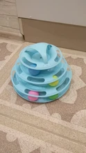 3 Levels Pet Cat Toy Funny Tower Tracks Disc Cat Tracks Toys Training Intelligence Amusement